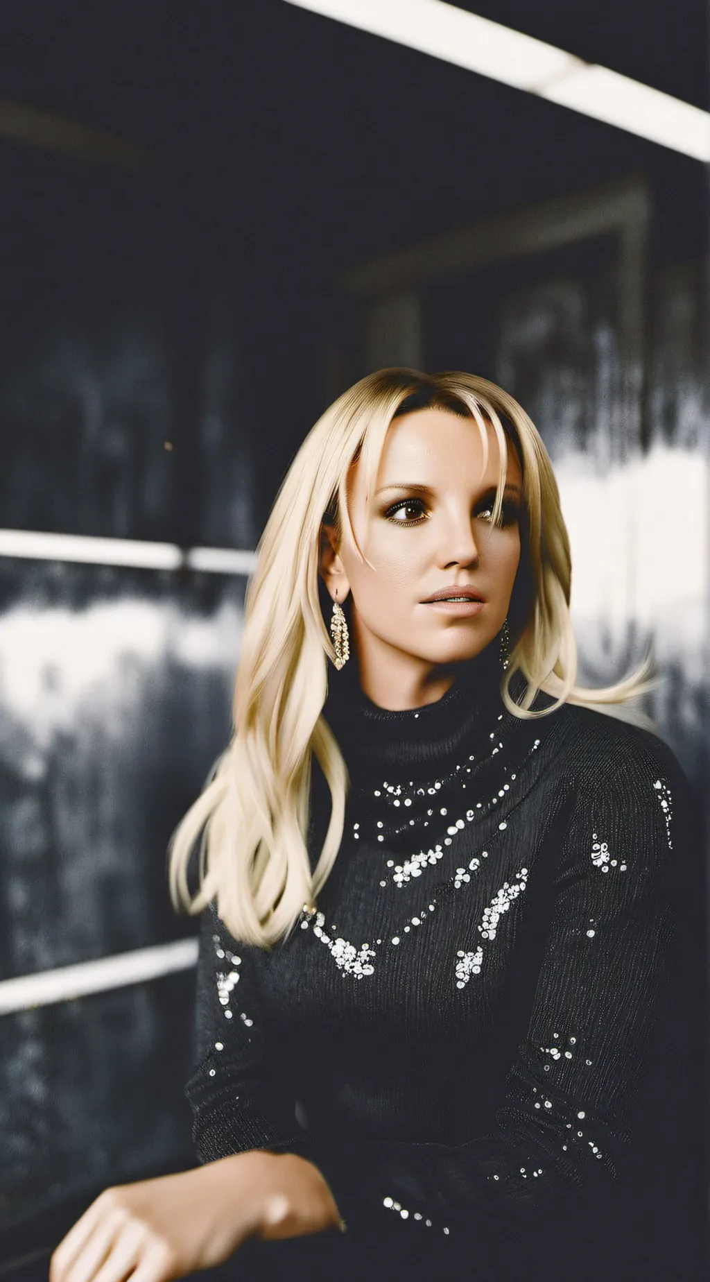 ai character: Britney Spears  background