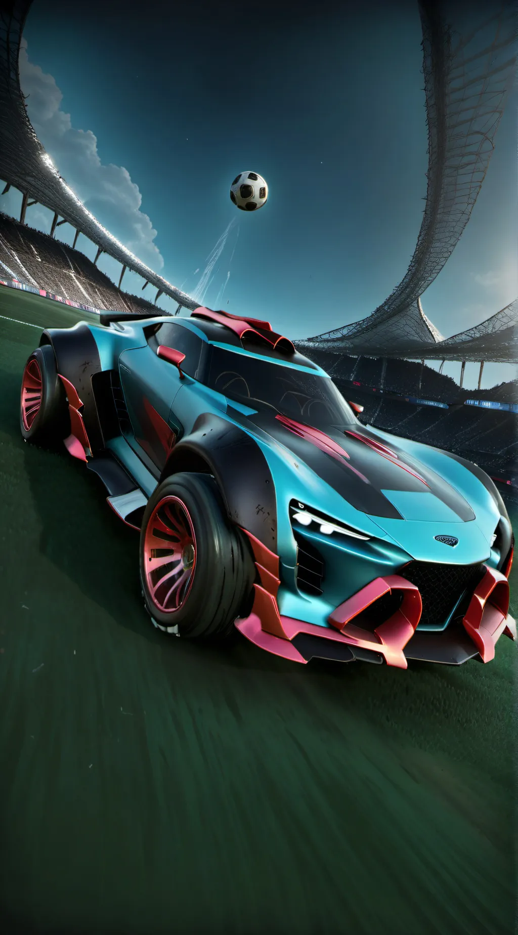 ai character: rocket League  background