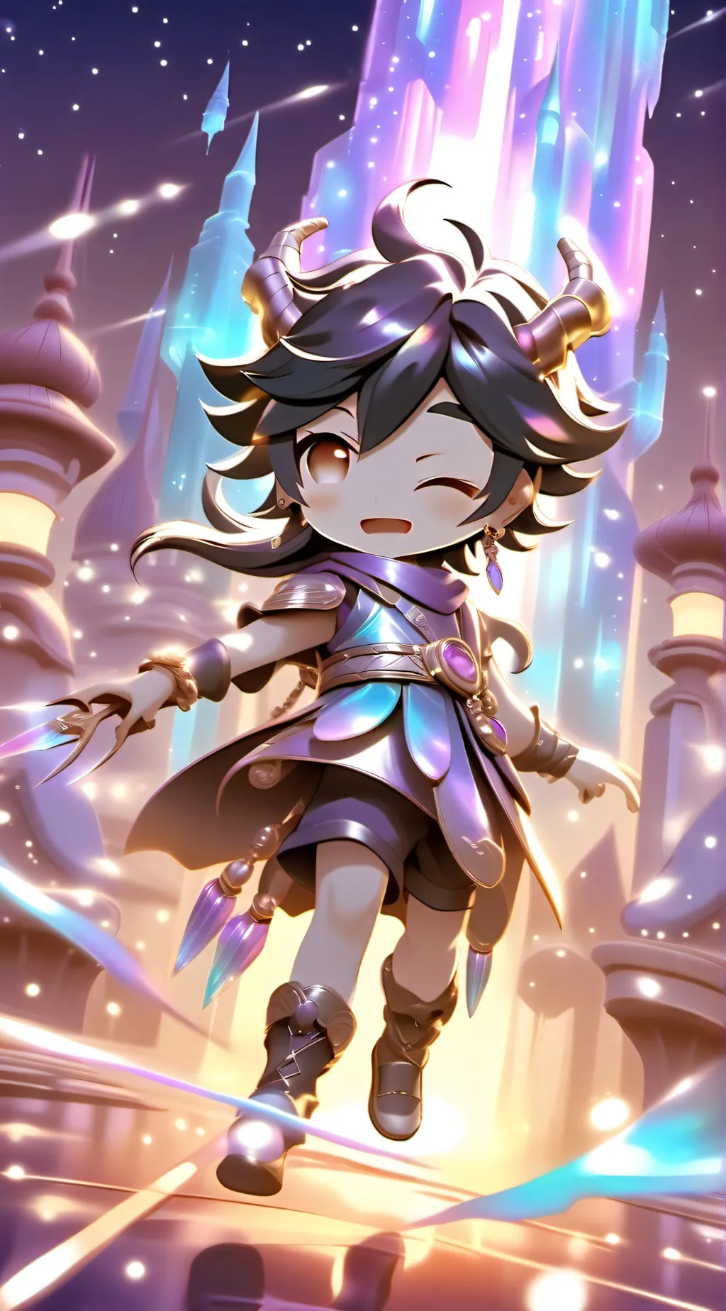 ai character: keston background