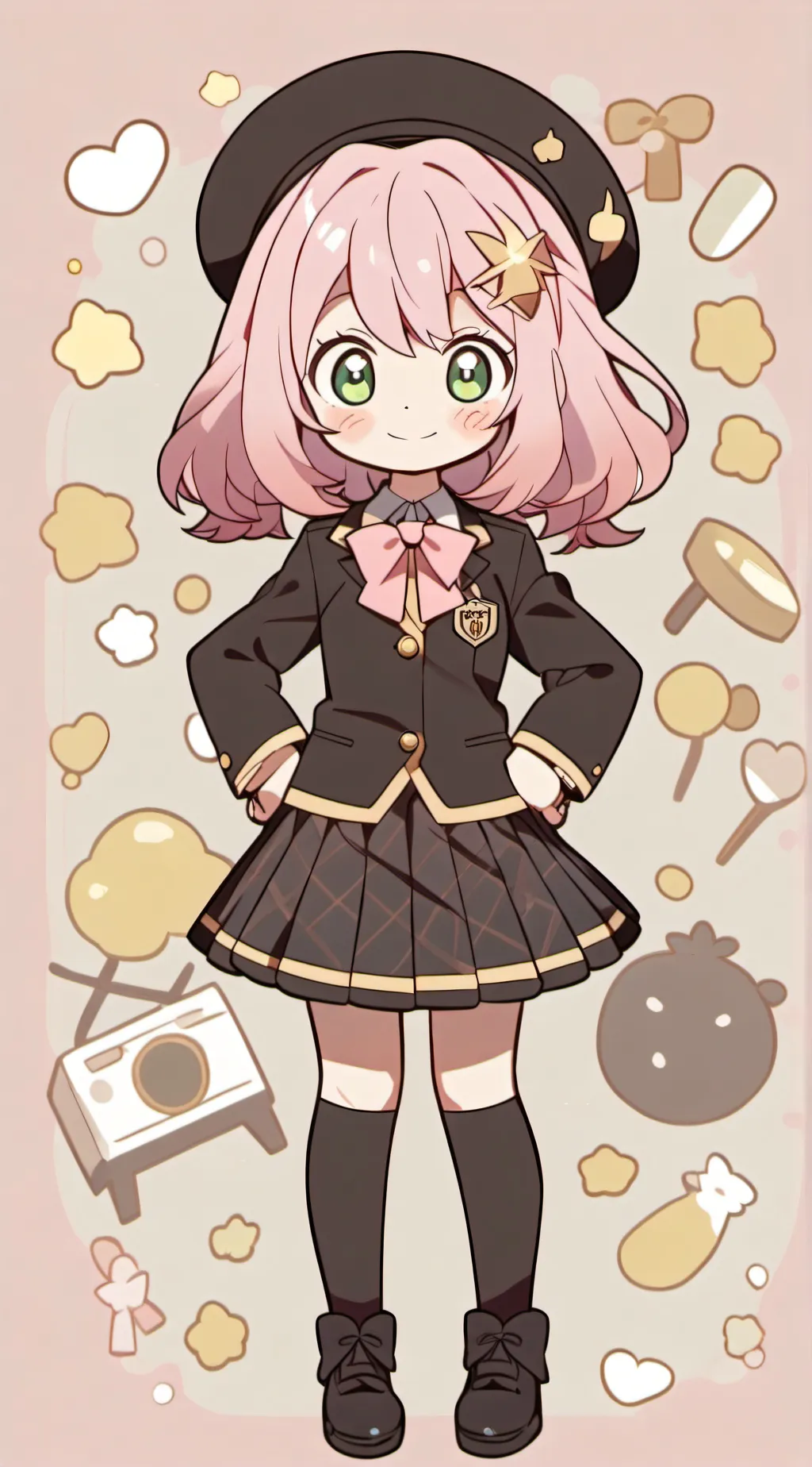 ai character: Anya Forger background