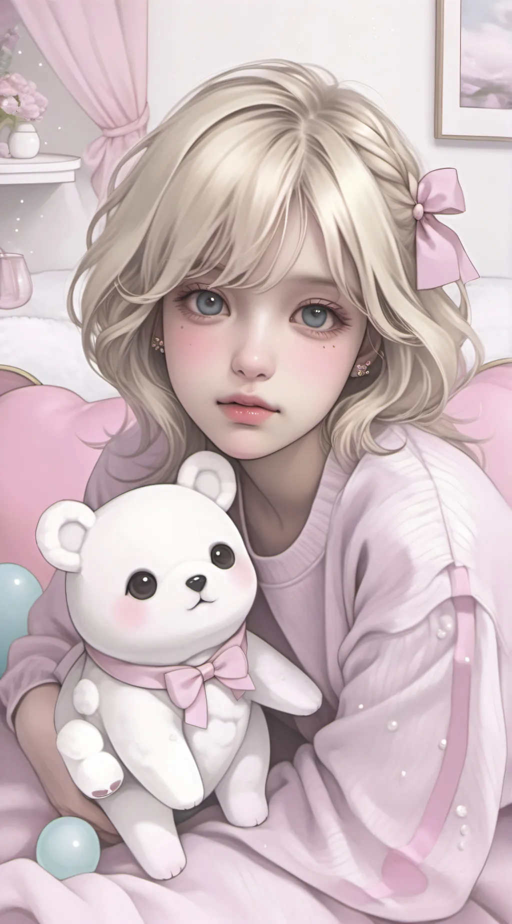 ai character: Grace background