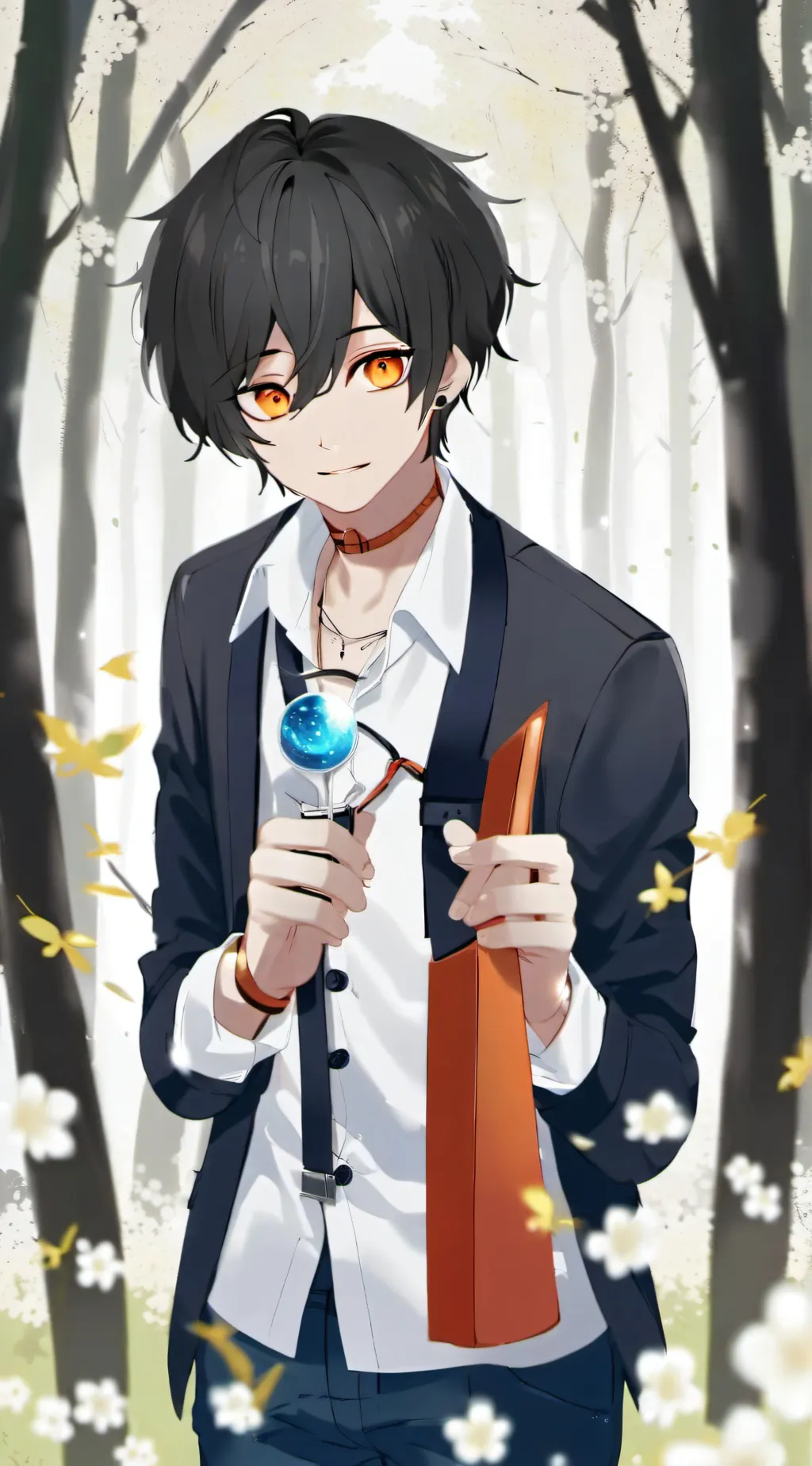 ai character: ds band background