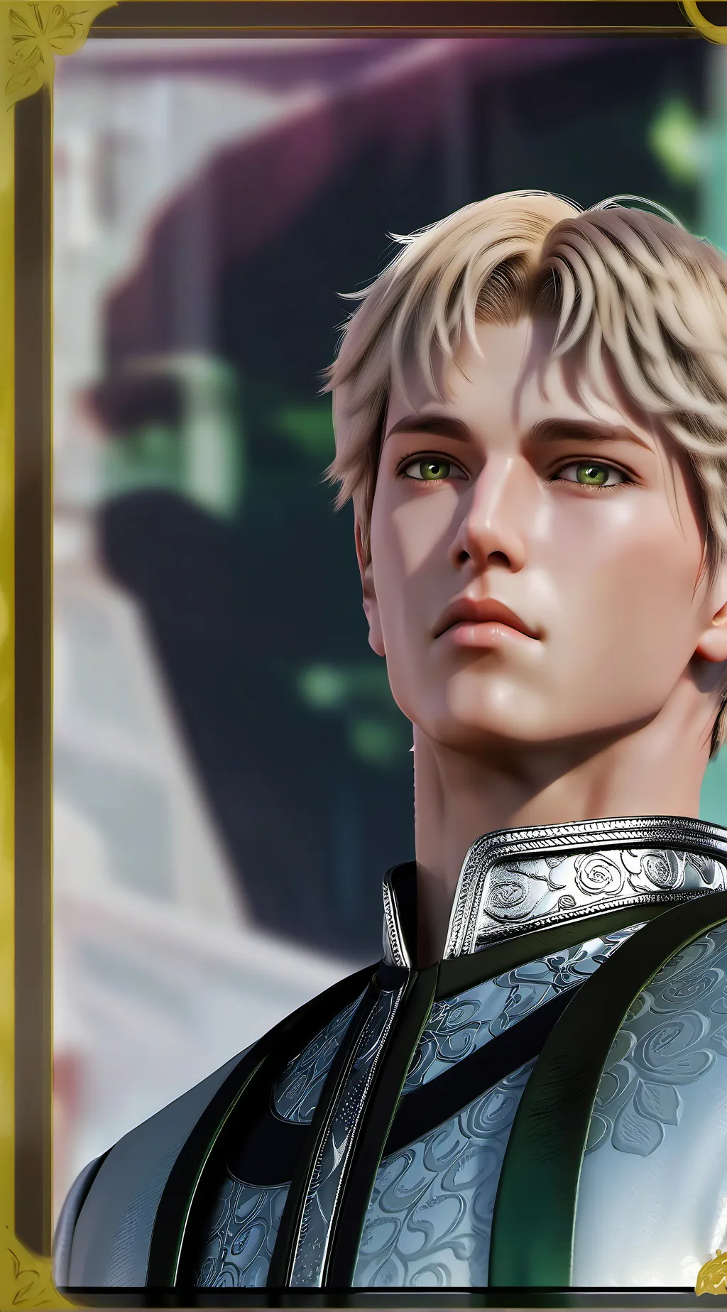 ai character: Easton Weidrich background