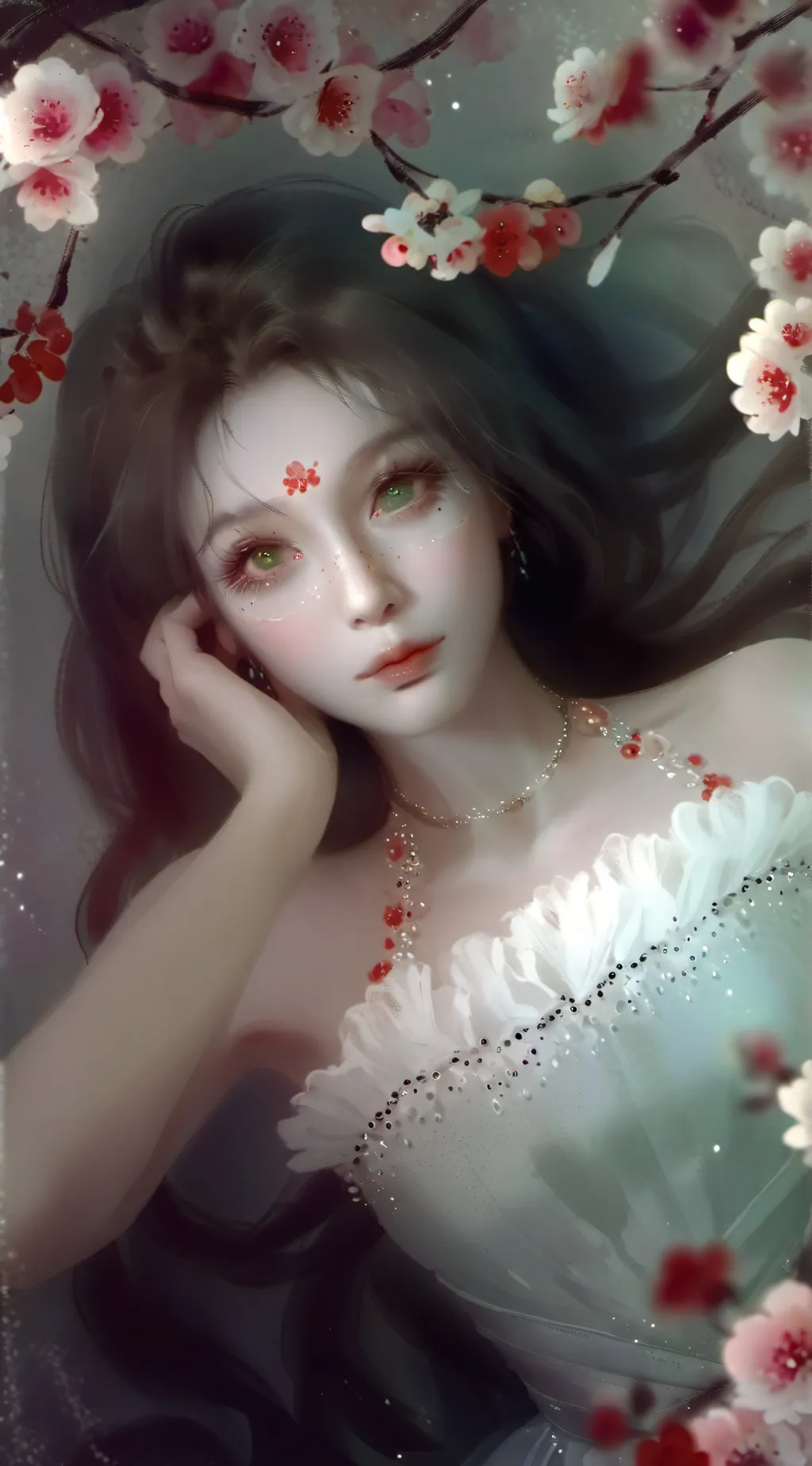 ai character: Tiara background