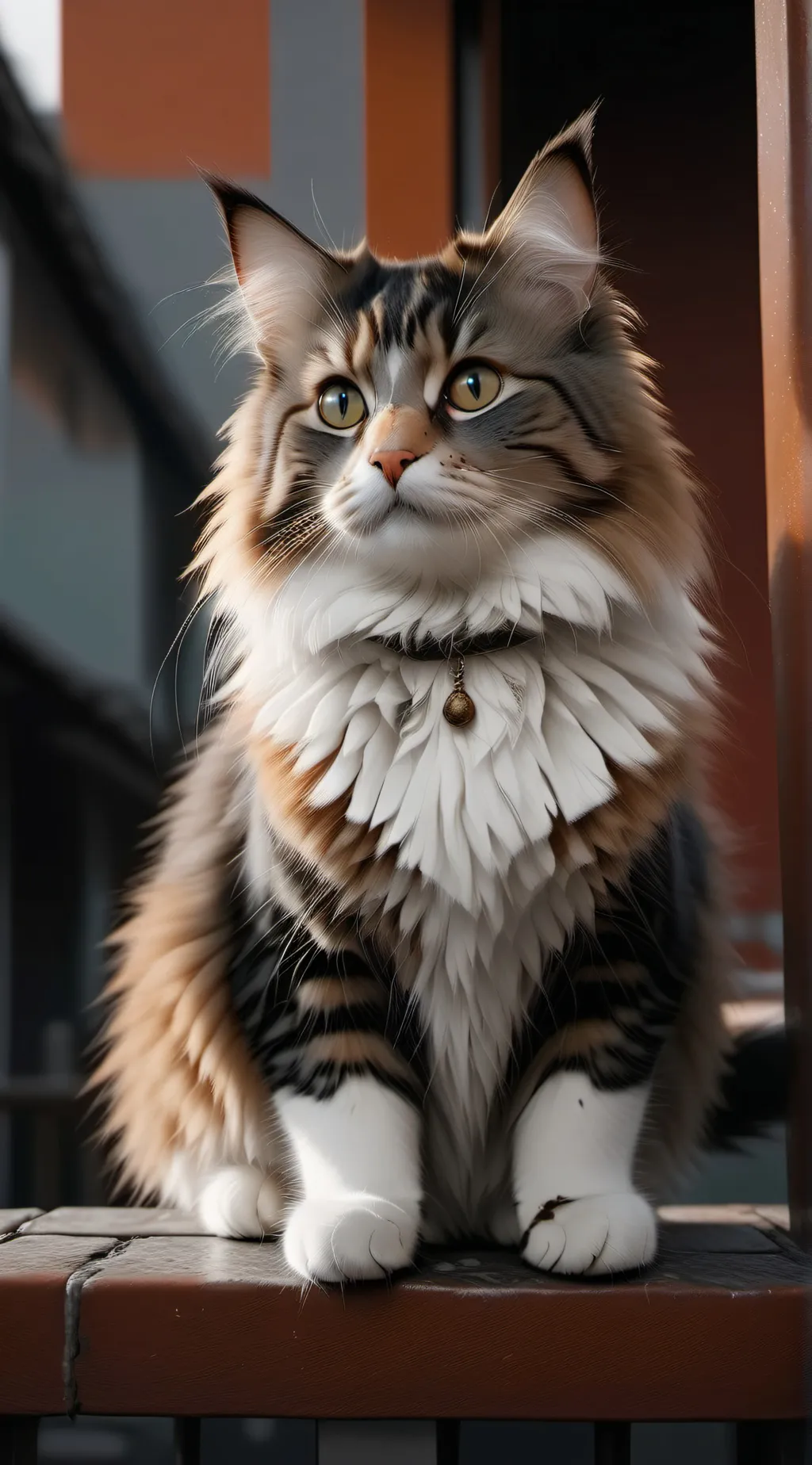 ai character: cat background