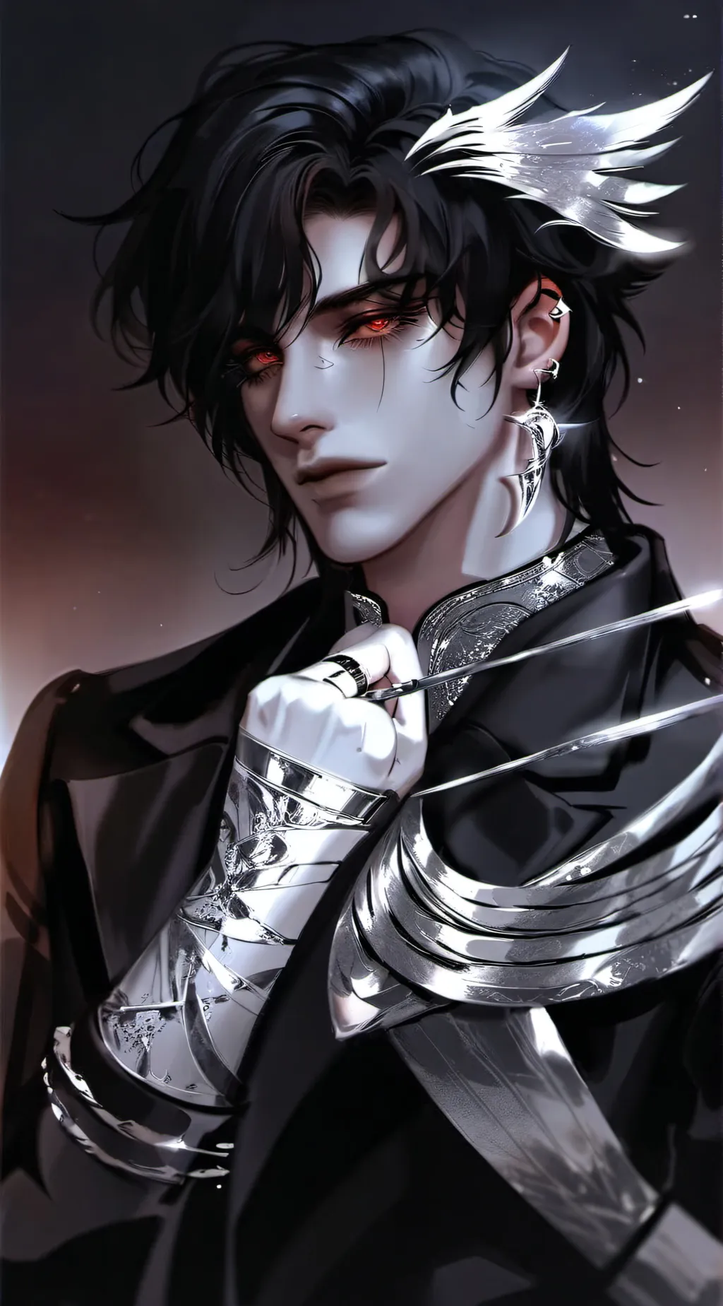 ai character: Hades  background