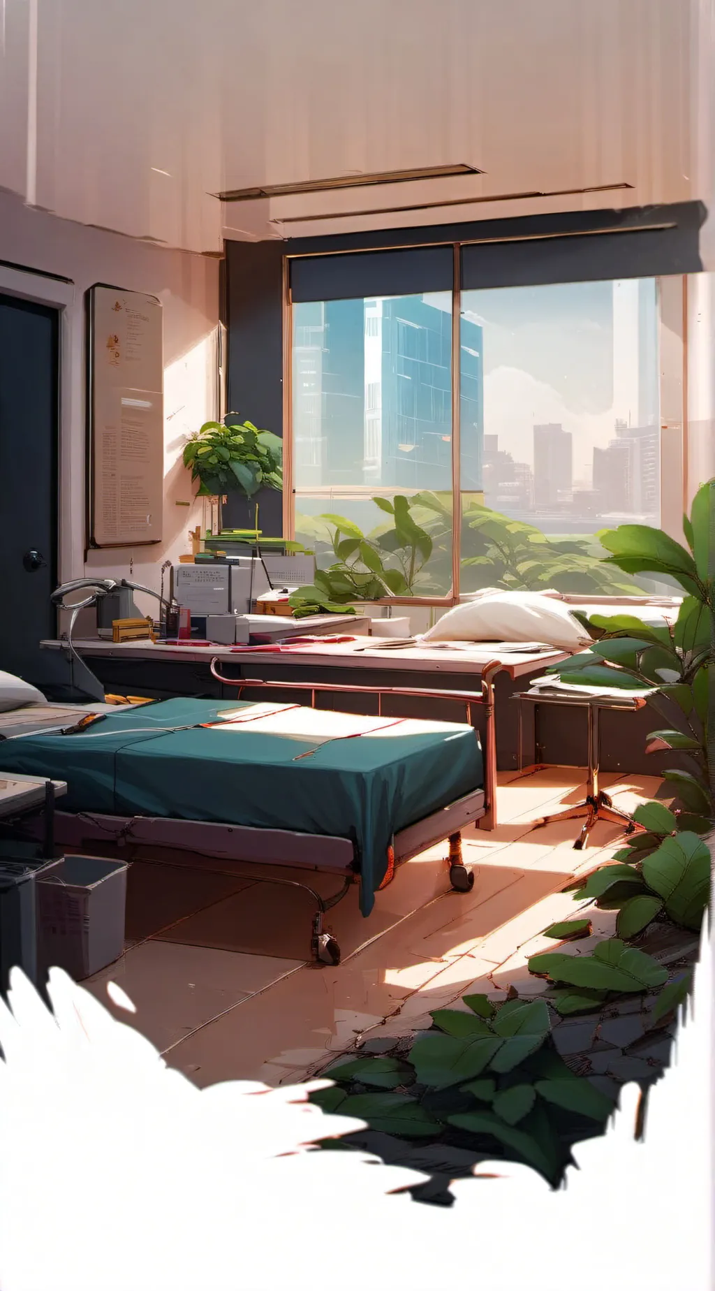 ai character: berhaYat hosPital  background