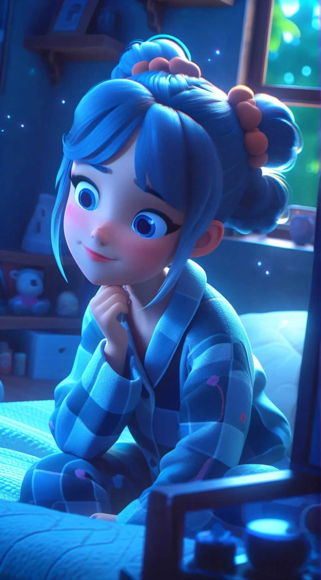ai character: Bracelets  background