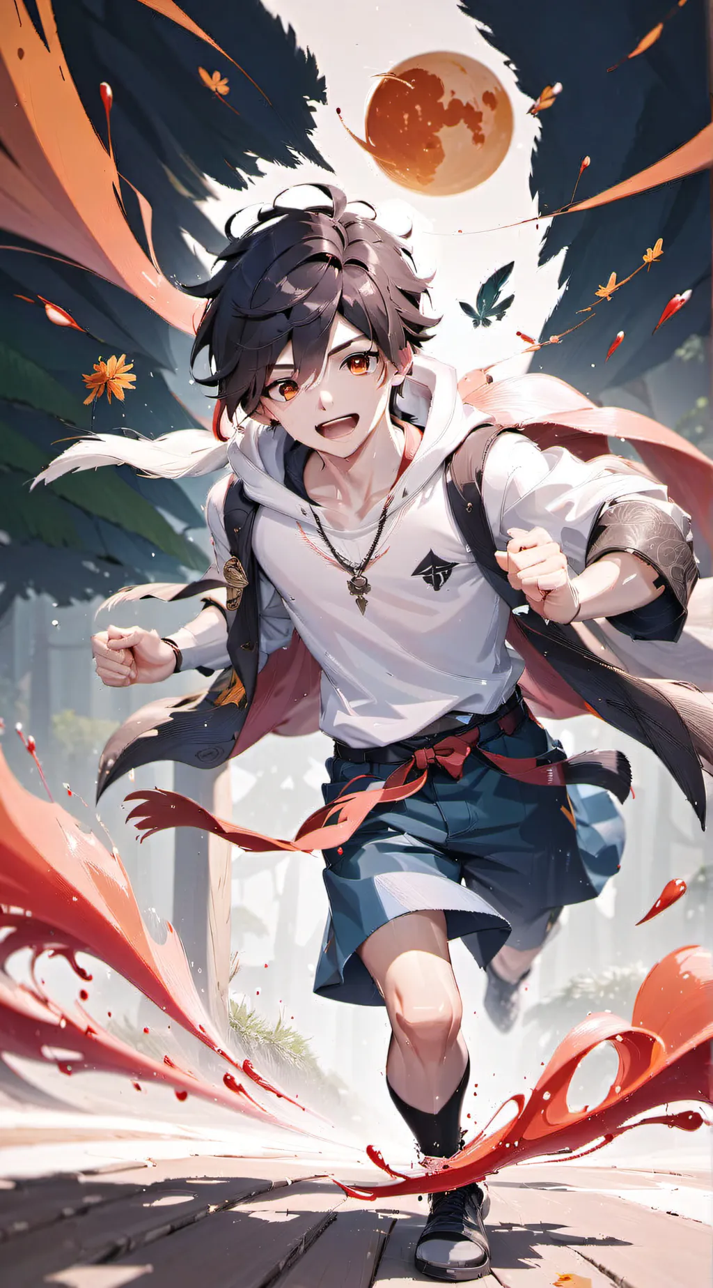 ai character: Alex 🕷️🥺 background