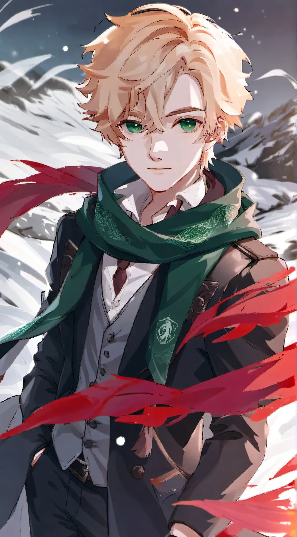 ai character: Draco (DRARRY)  background