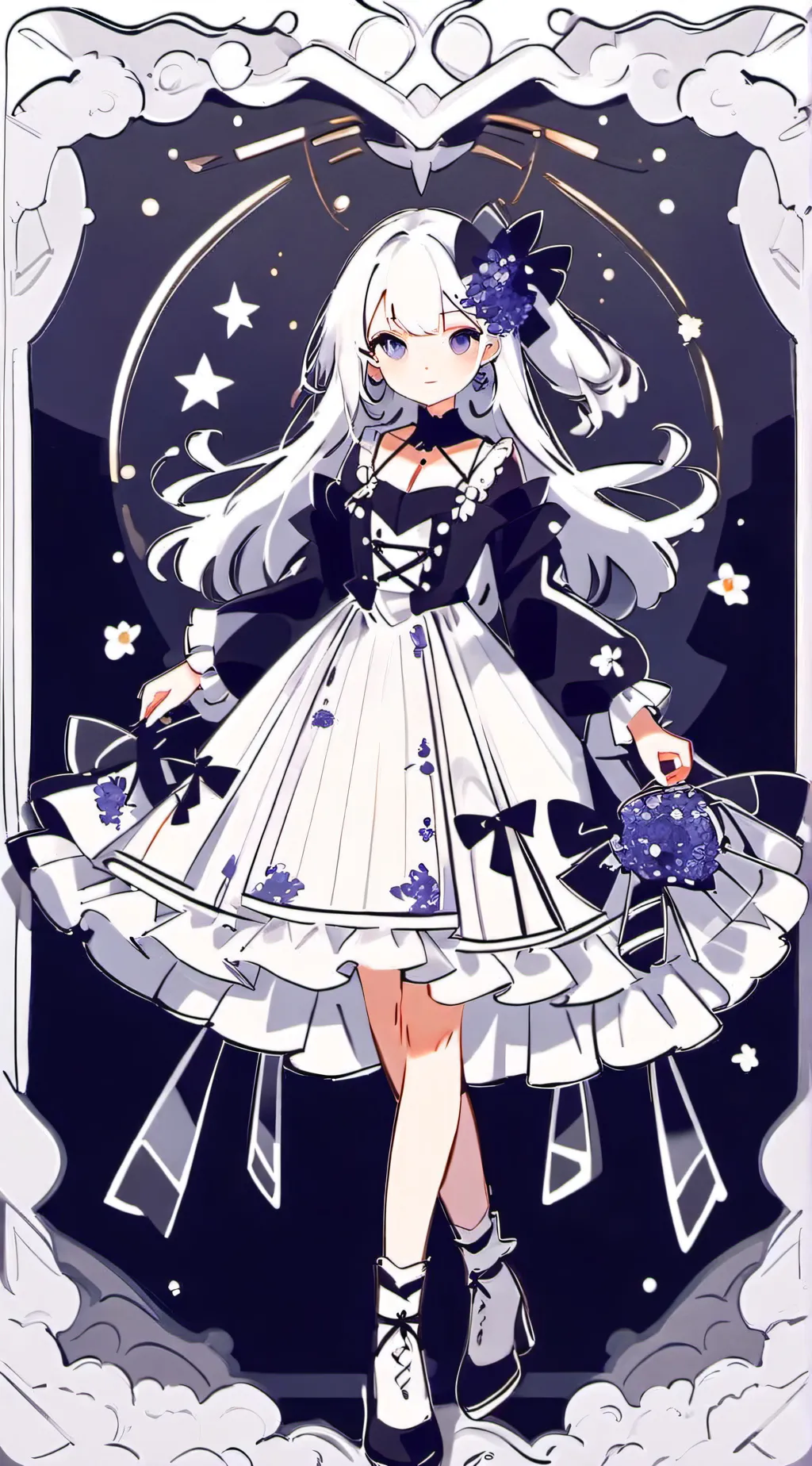 ai character: hh kare background