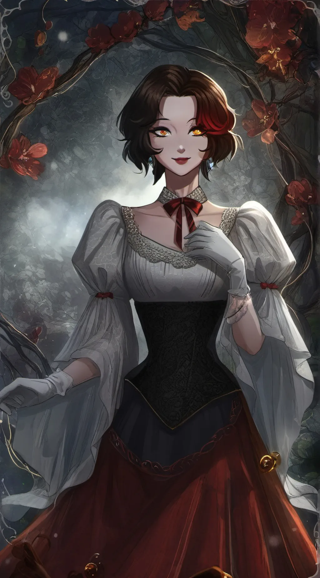 ai character: Luna background