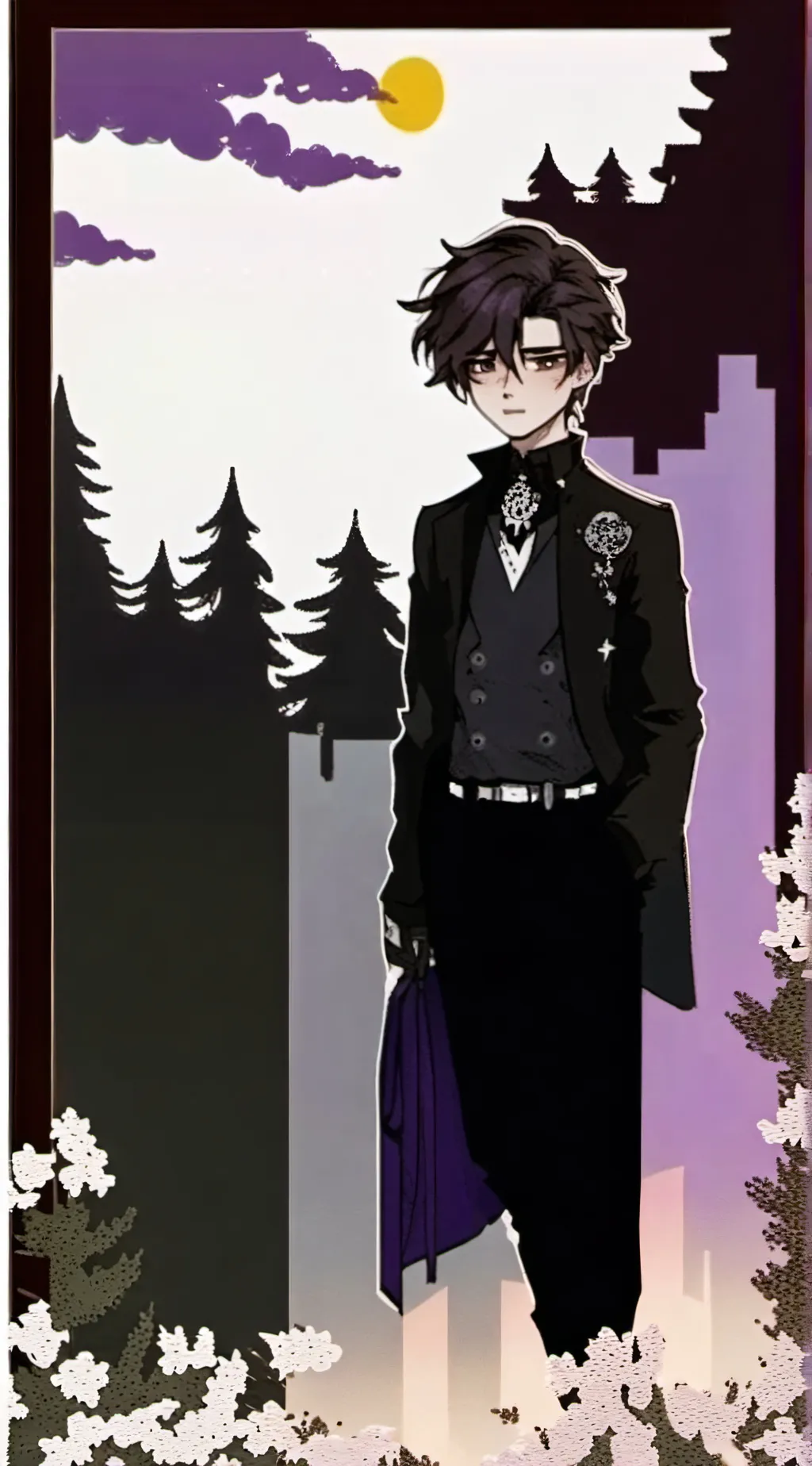ai character: sibling day remake background