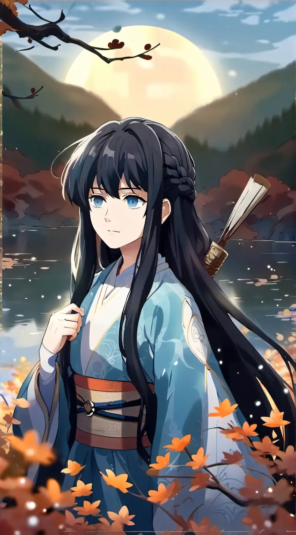 ai character: Muichiro background