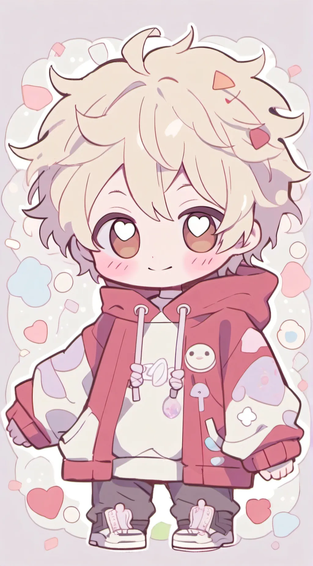 ai character: Your baby kachhan  background