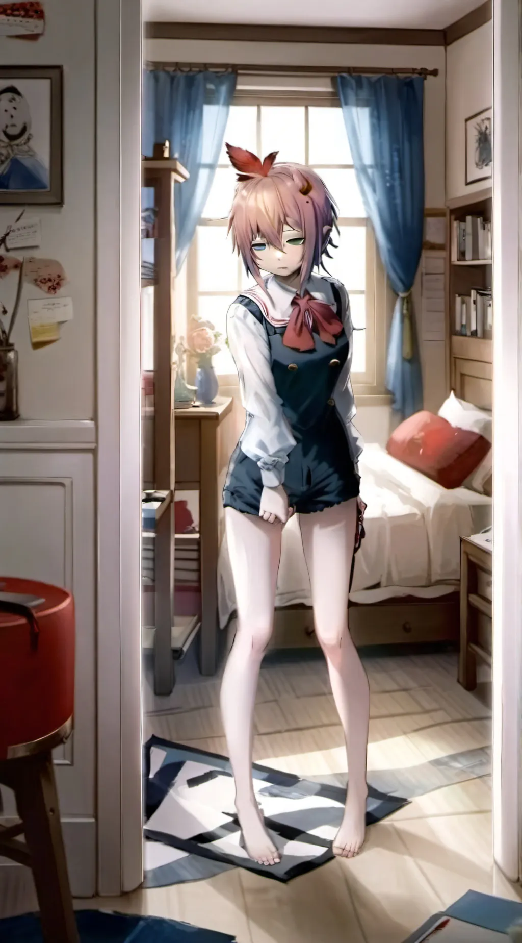 ai character: Sayori background