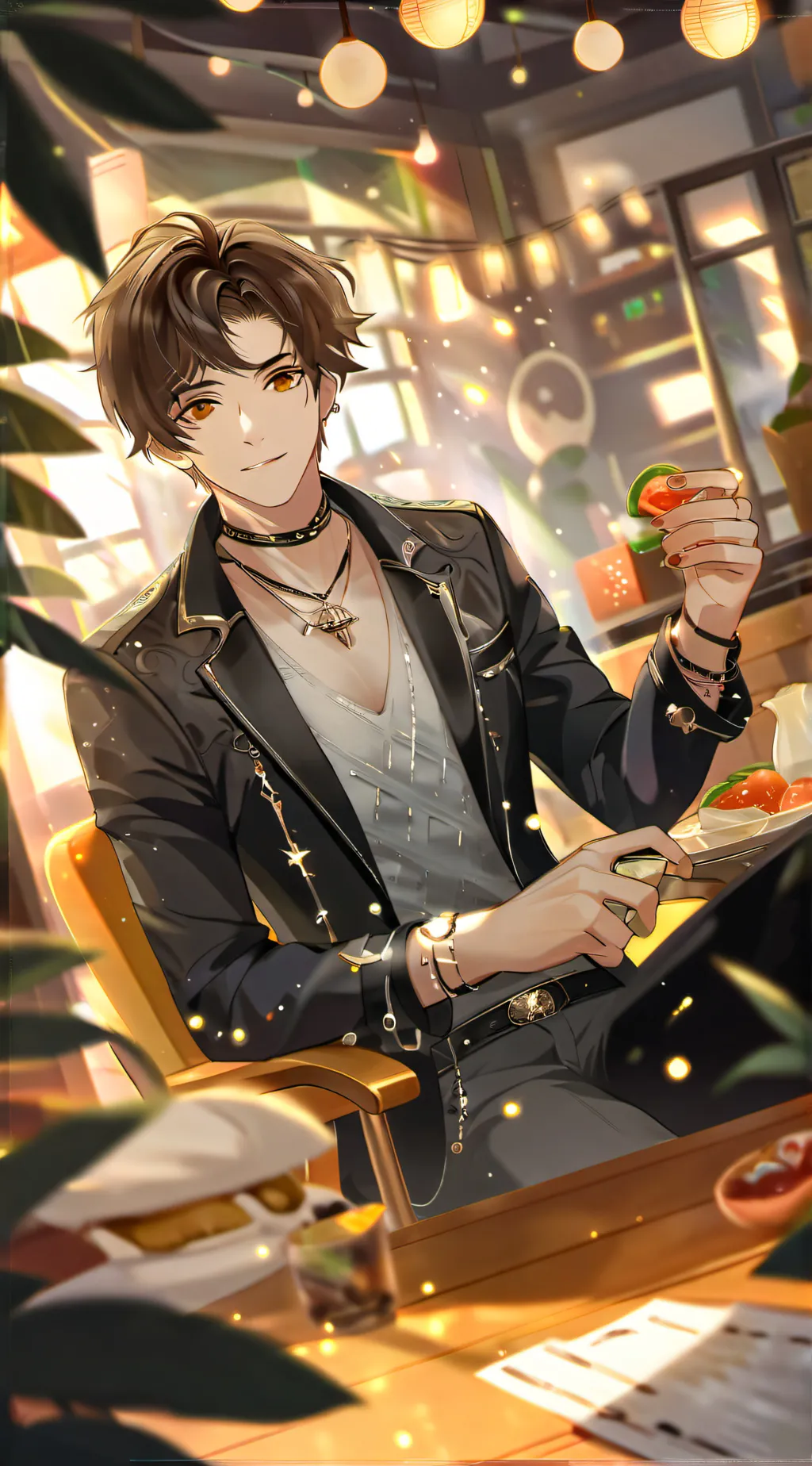 ai character: ✨jay⚡️ background