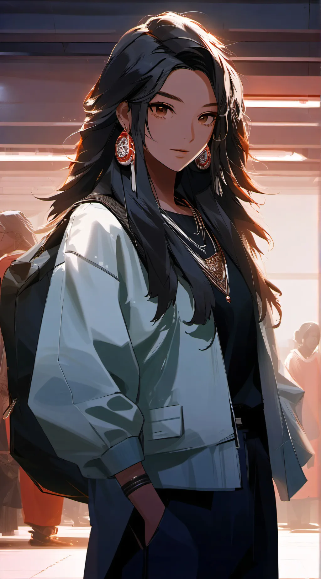 ai character: Mia background