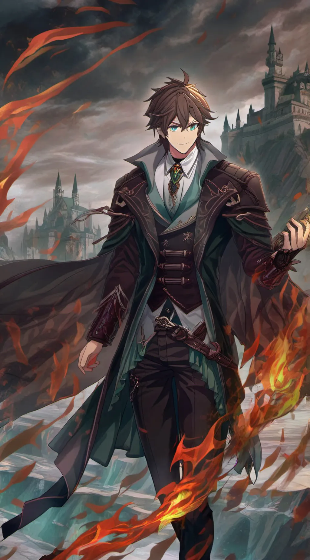ai character: Deak background