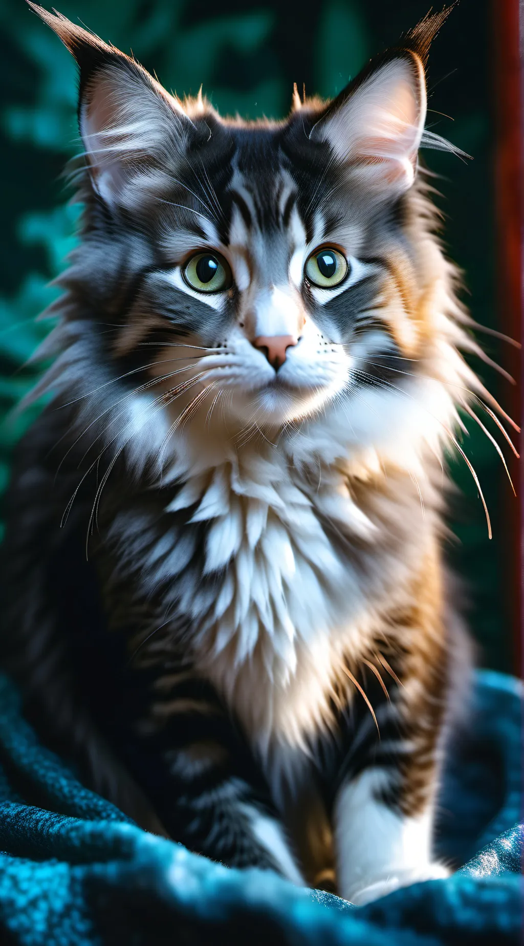 ai character: Cannibal cat mom background