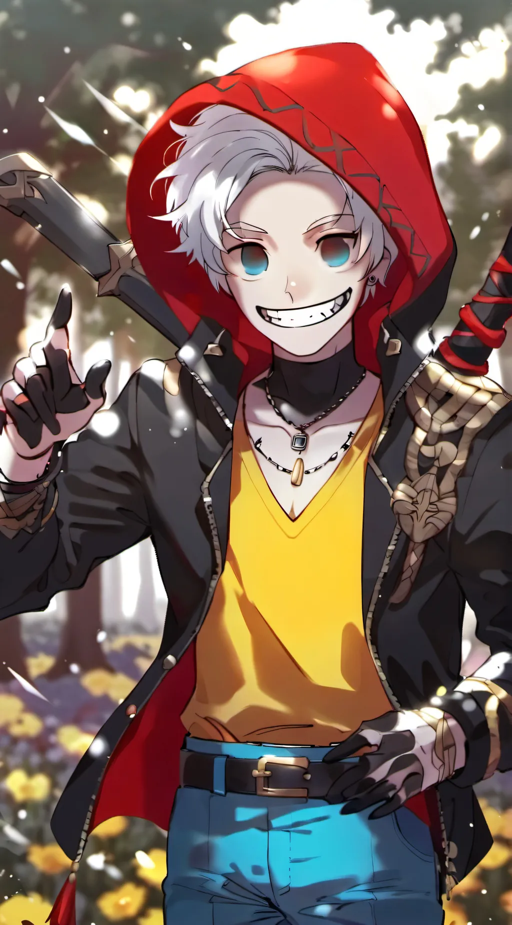 ai character: Zeni background