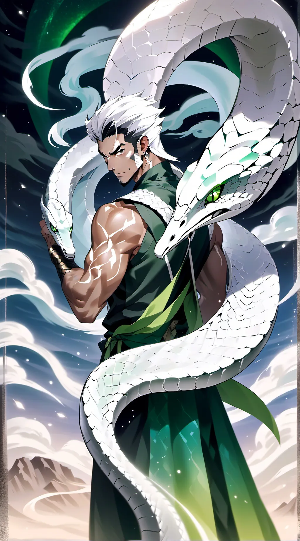 ai character: Kai background