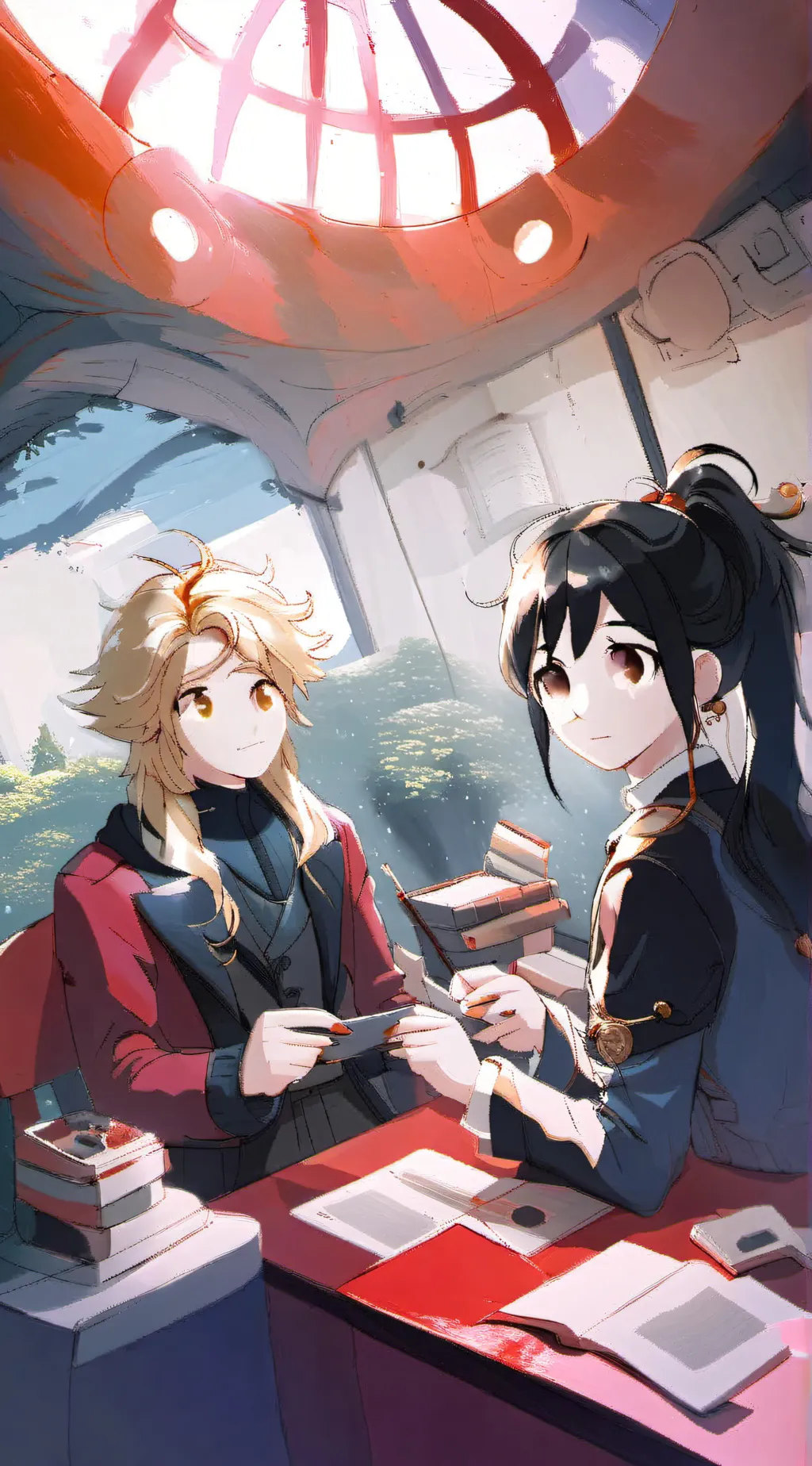 ai character: Sed background