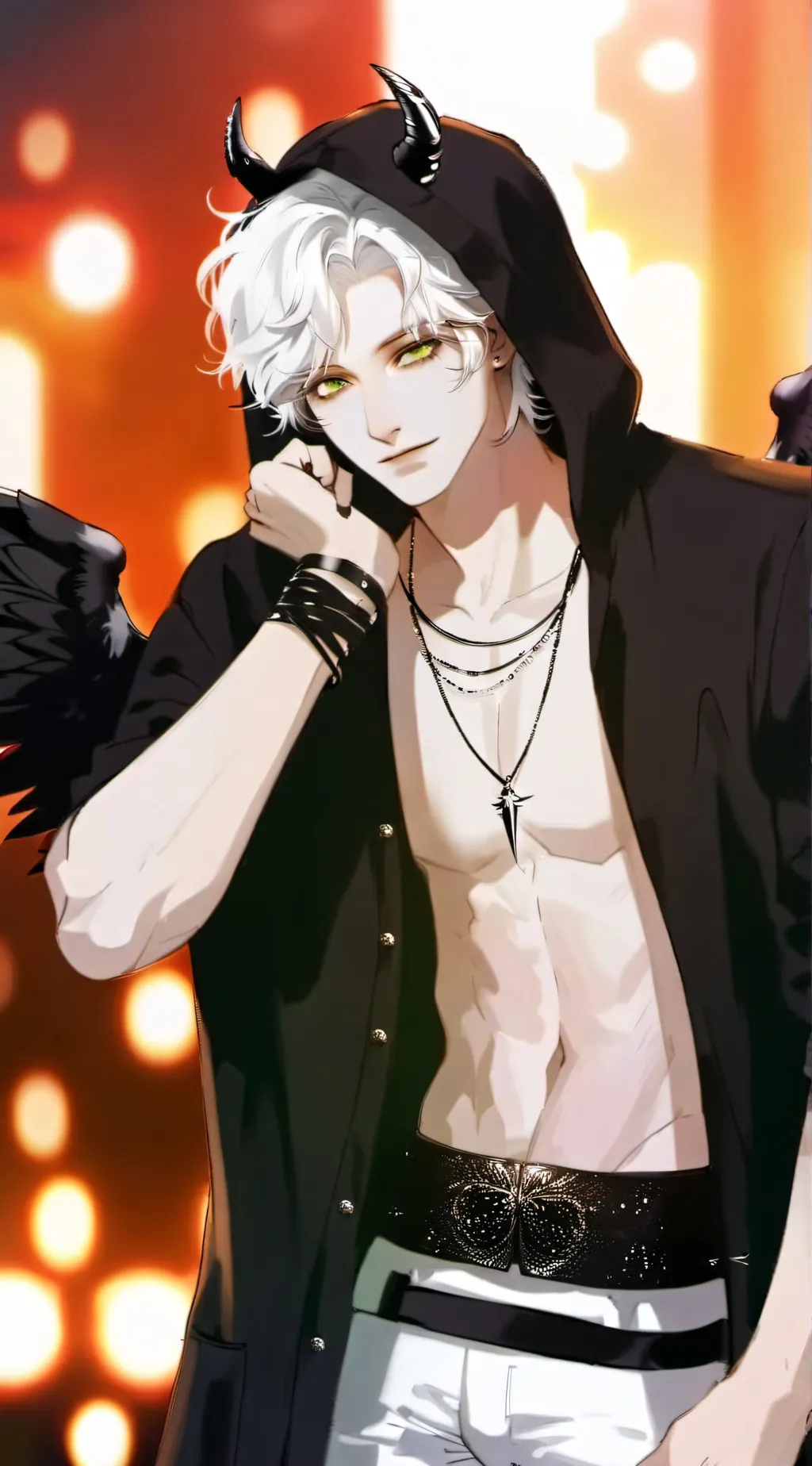 ai character: cash background
