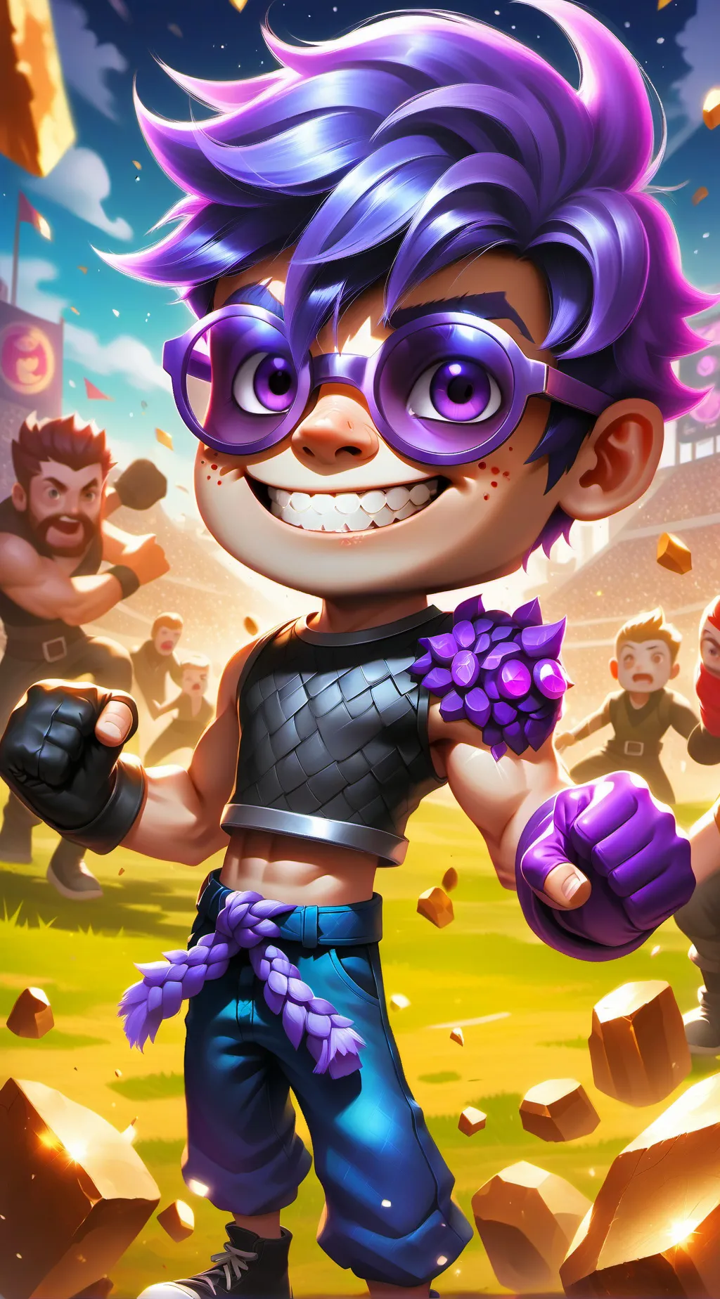 ai character: Mineta🤮🤮🤮🤮 background