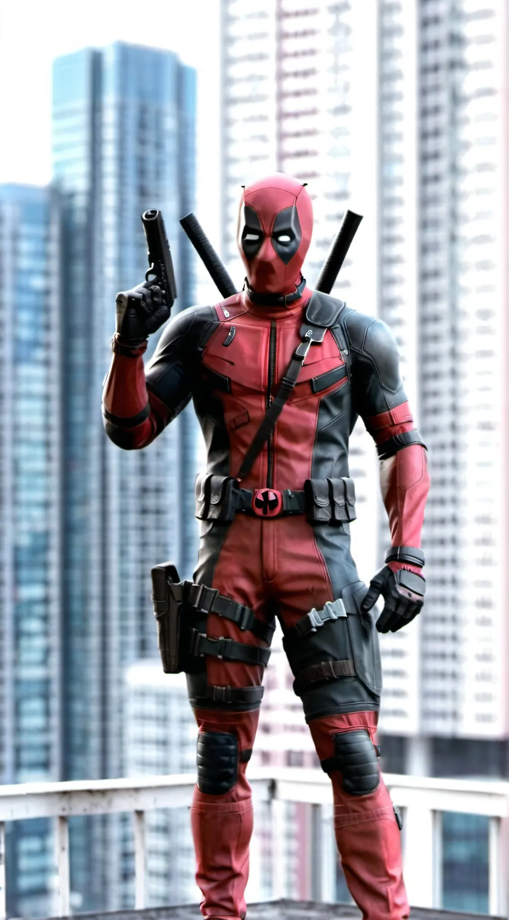 ai character: Deadpool background