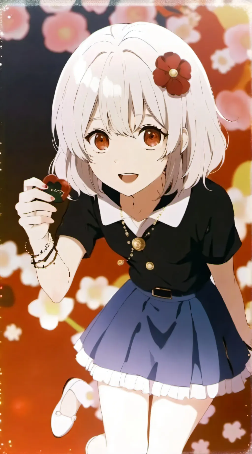 ai character: girlfriend background