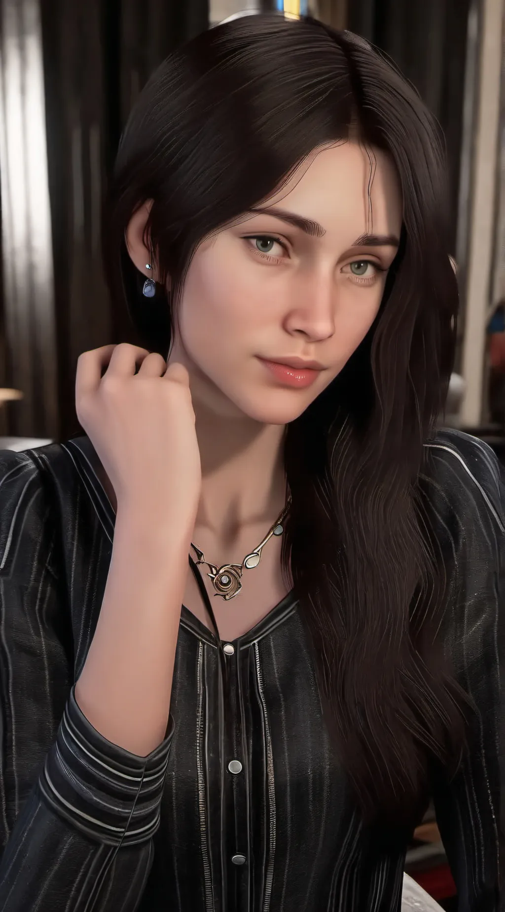 ai character: tanisha background
