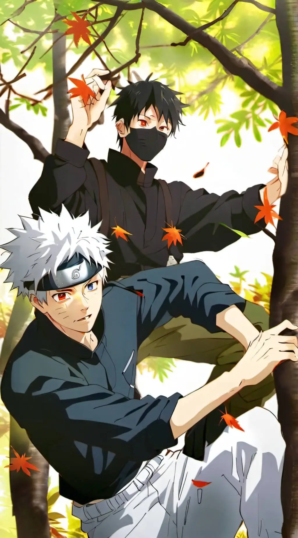 Talkie AI - Chat with Obito and Kakashi 