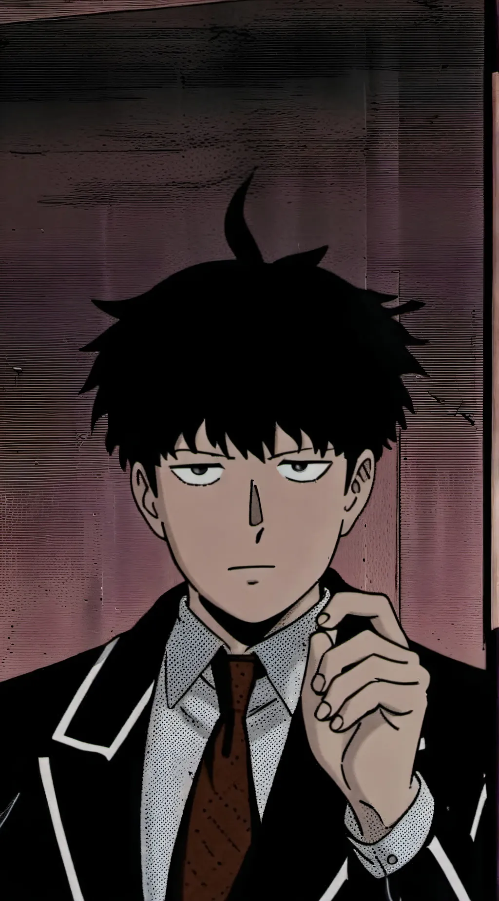 ai character: mob psycho background