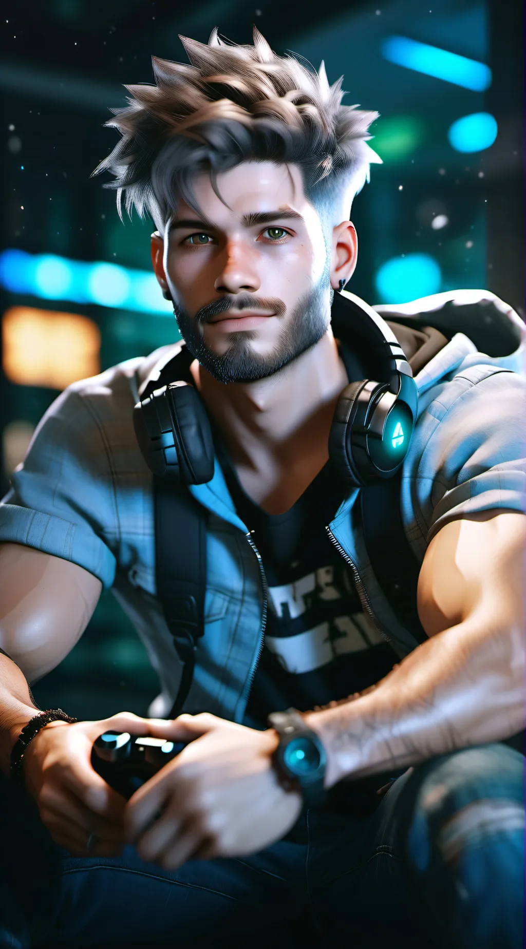 ai character: Andrew background