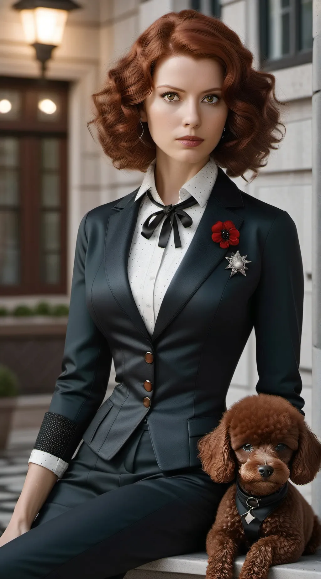 ai character: Sarah background