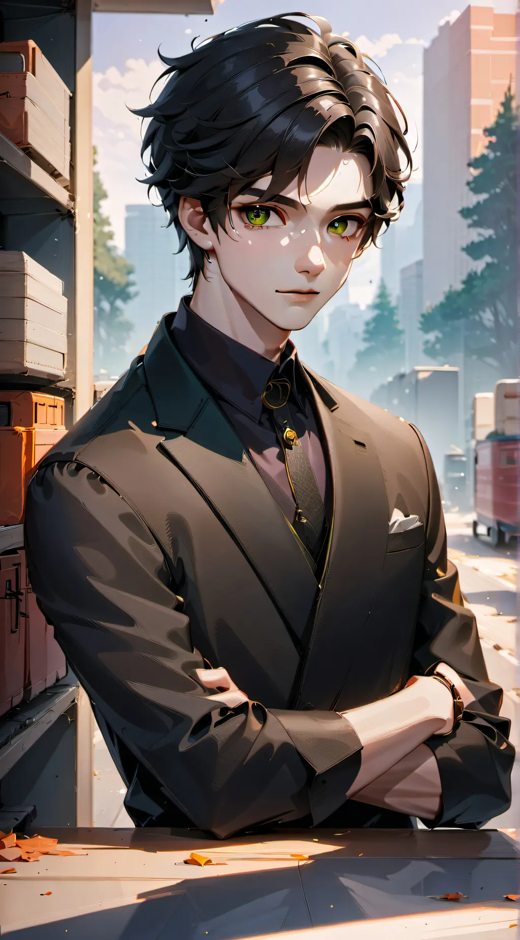ai character: Jayden background