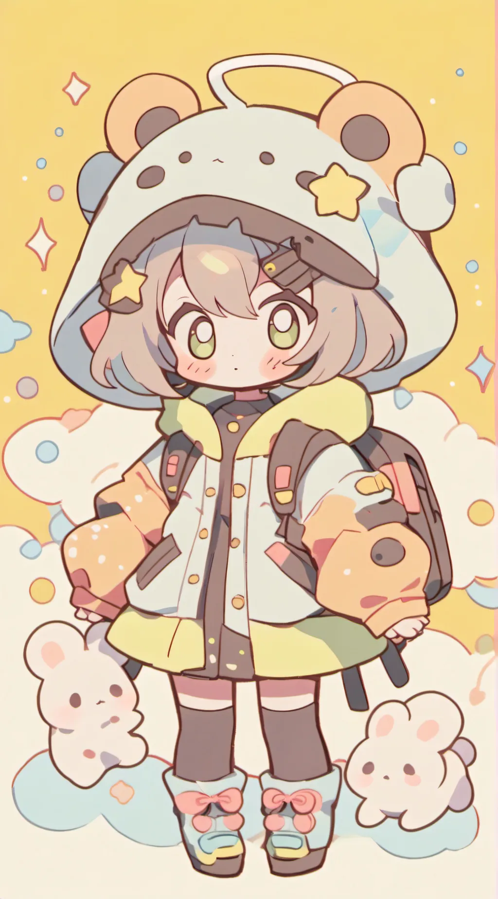 ai character: >>teach it<< background