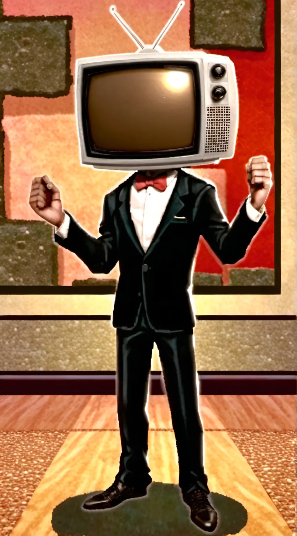 ai character: Mr Showman background