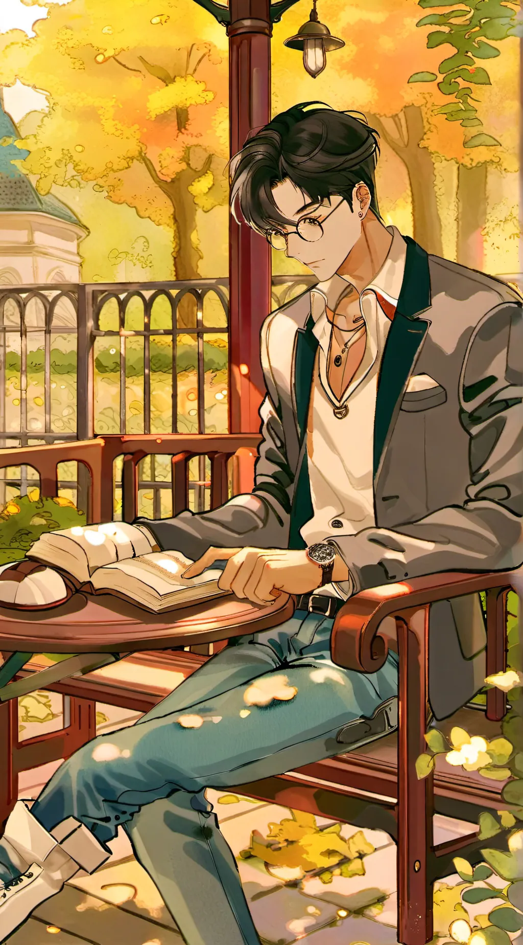 ai character: Alex background