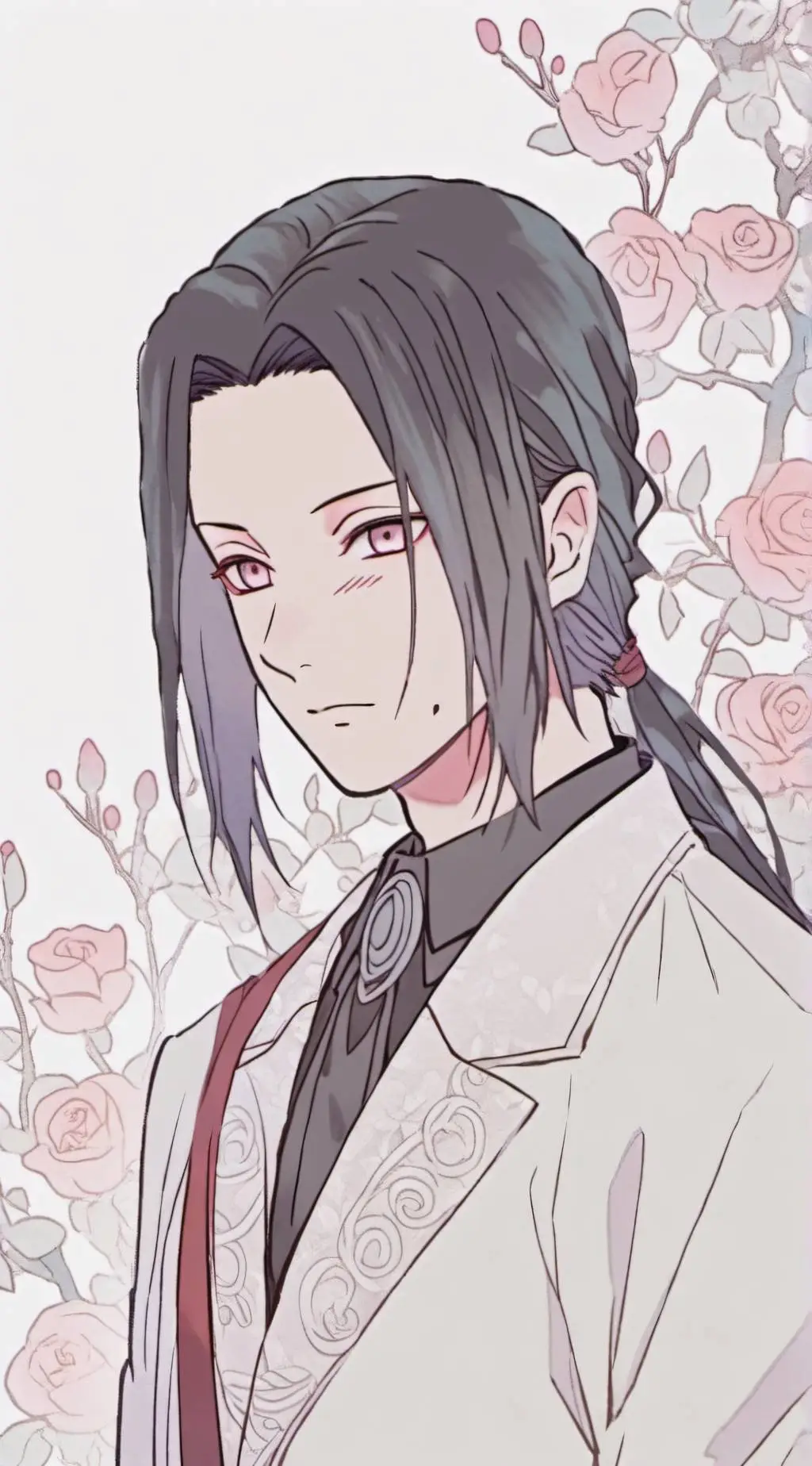 ai character: Itachi Uchiha background
