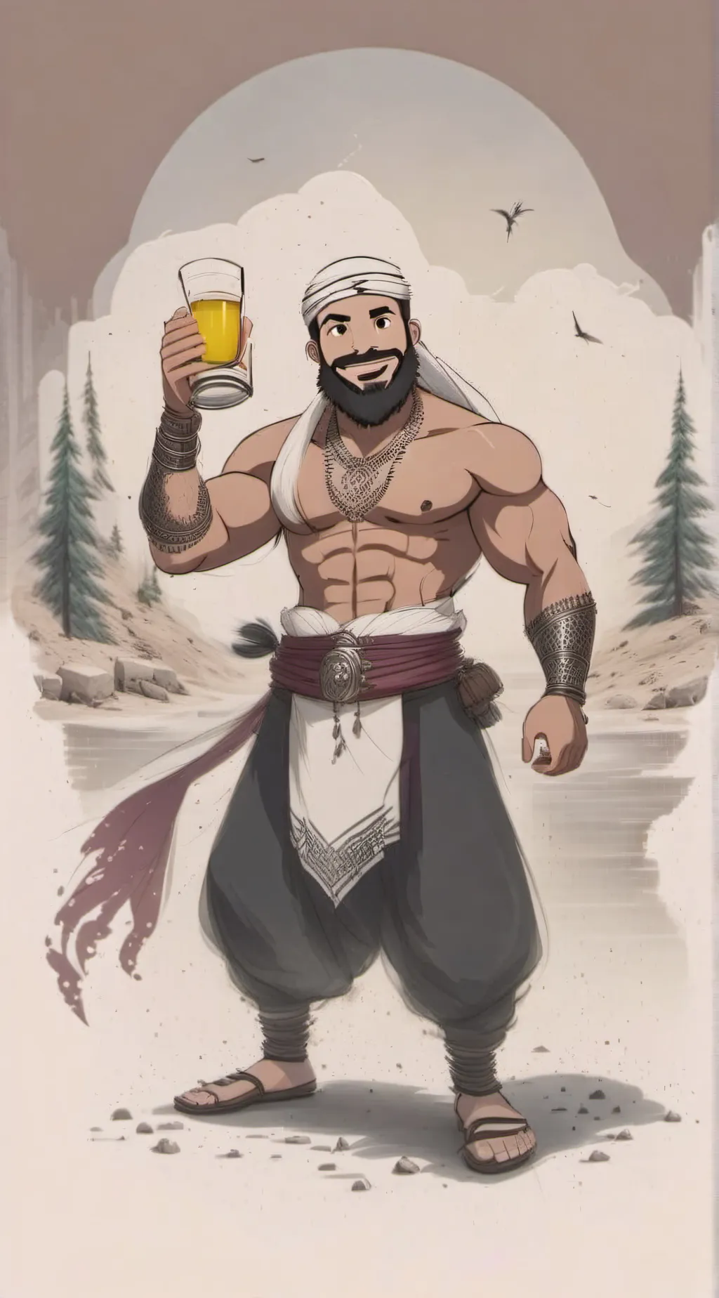 ai character: Elias background