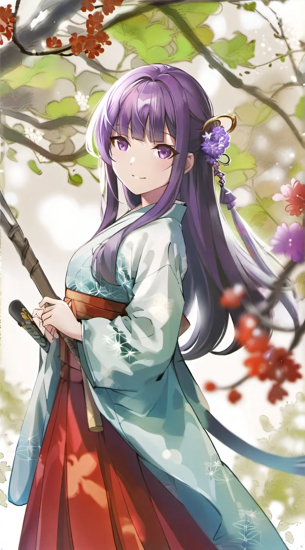 ai character: Aurora  background