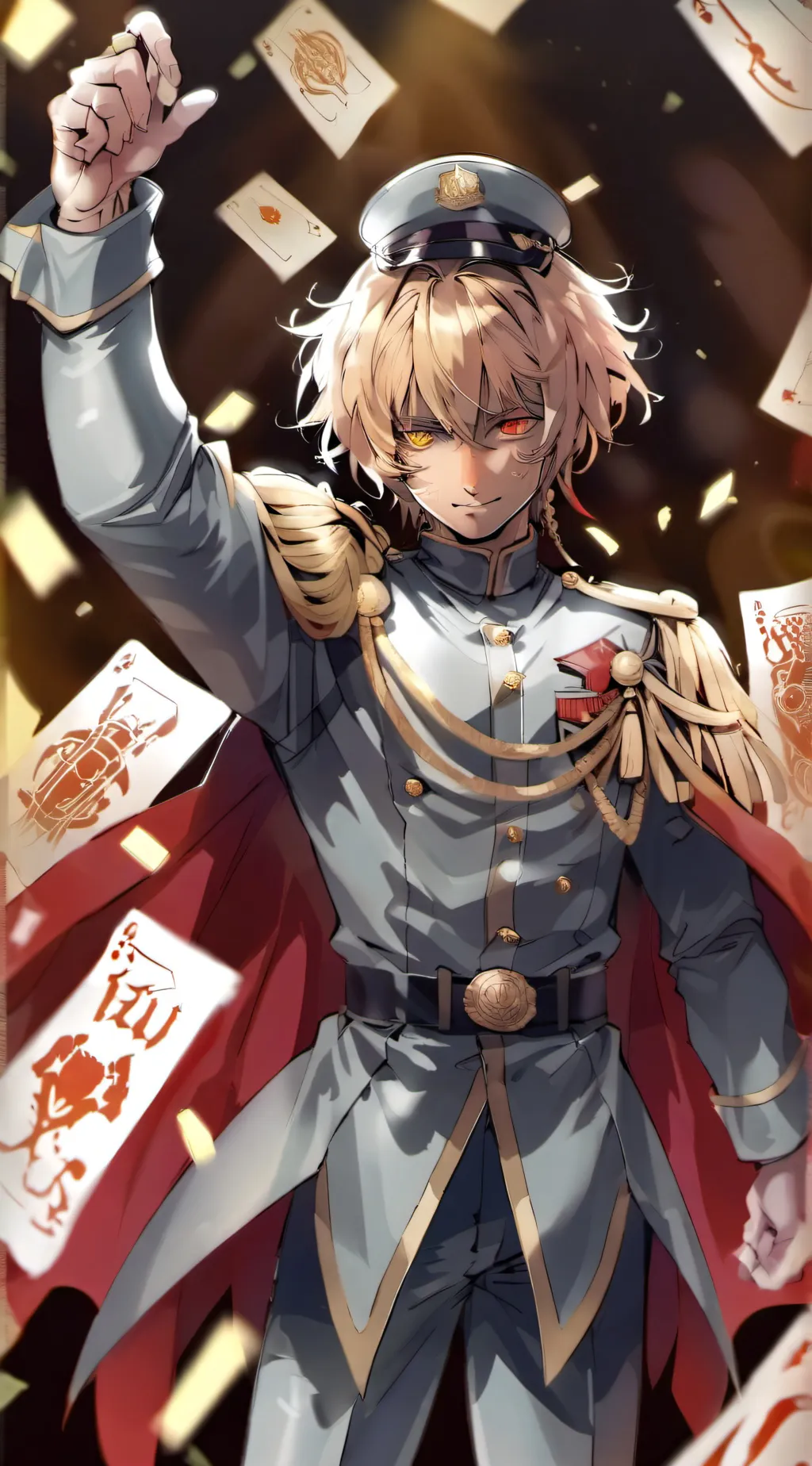 ai character: Lord shadow  background