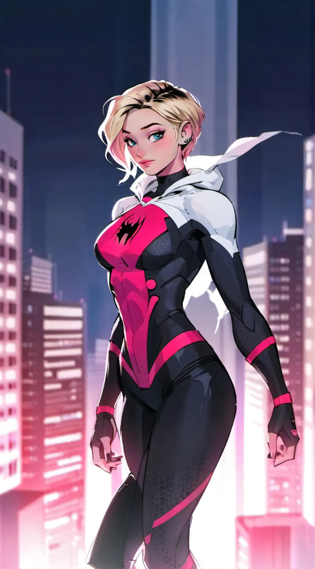 ai character: Spider-Gwen background