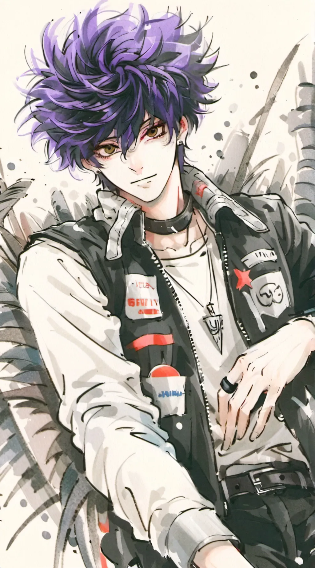 ai character: ☆♱VINN♱☆ background