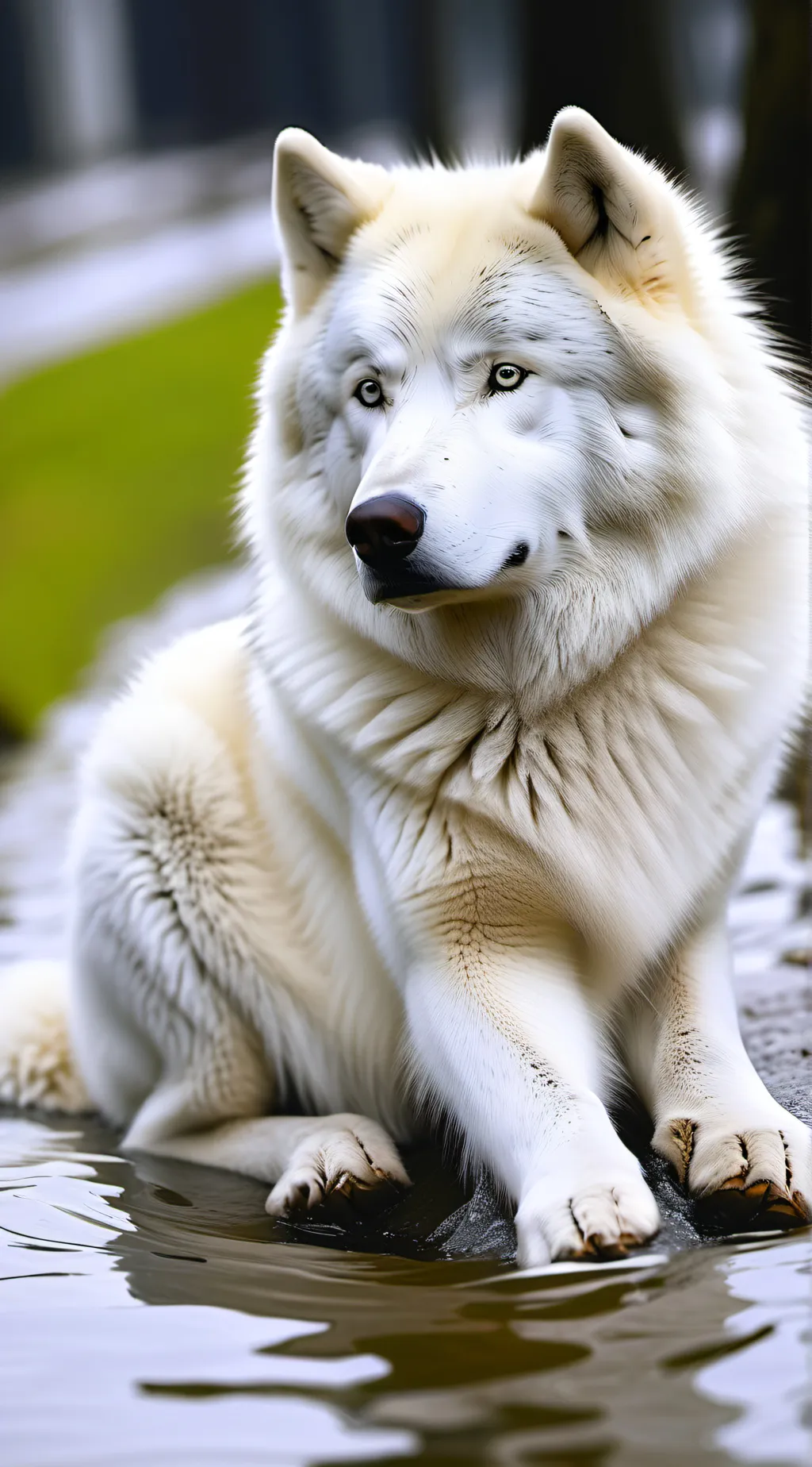 ai character: doggy background