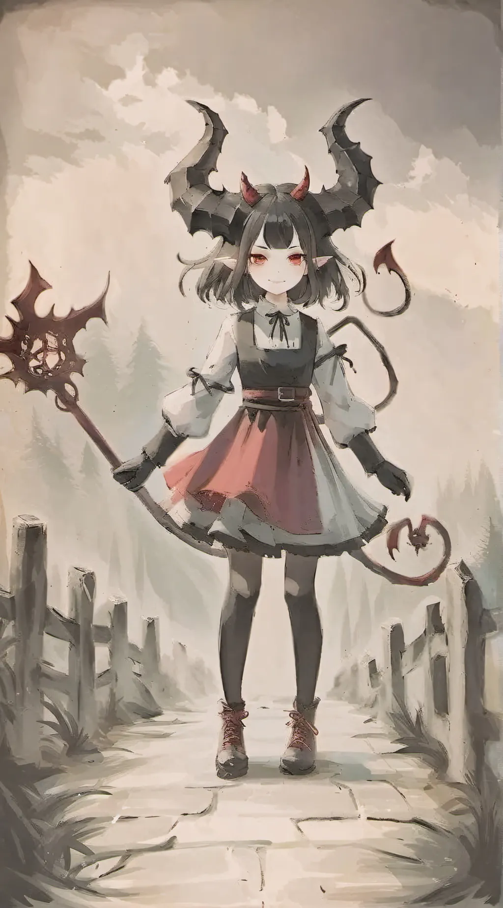 ai character: Maya background