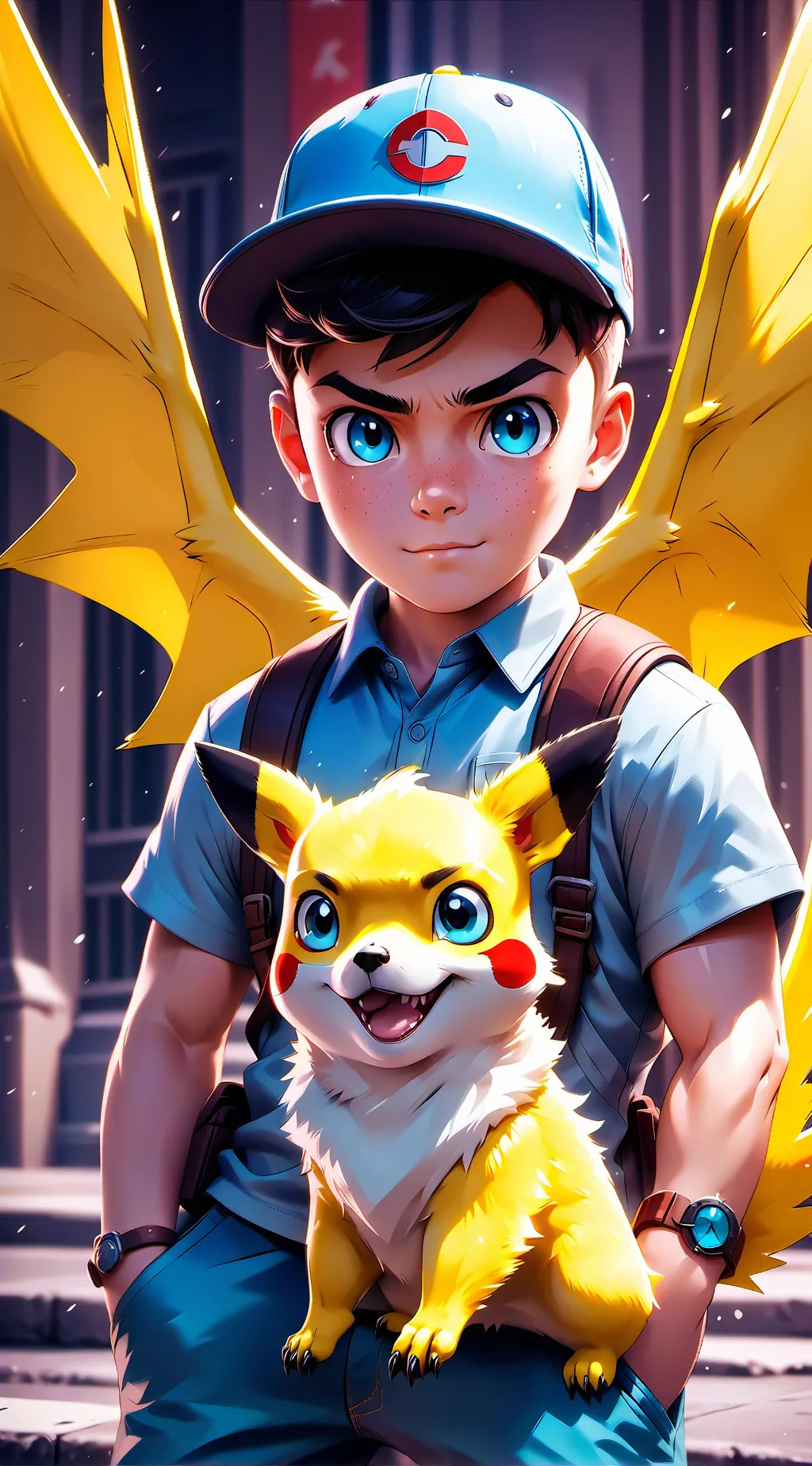 ai character: Emmanuel Empinado background