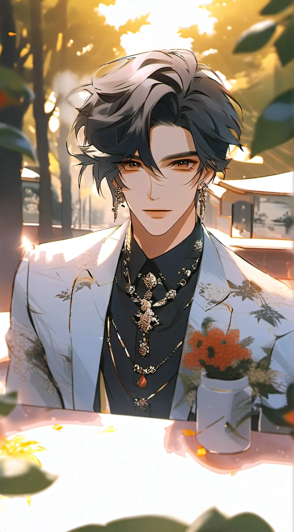 ai character: Carter background